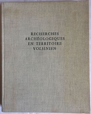Item #M5771 Recherches archéologiques en territoire volsinien de la protohistoire à la...