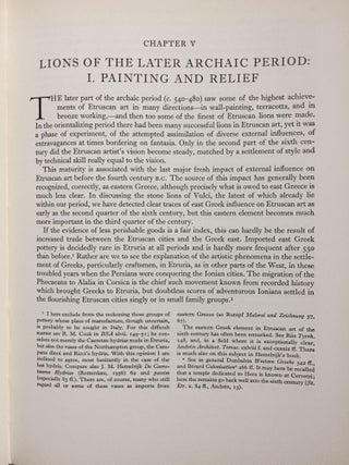 The Etruscan Lion