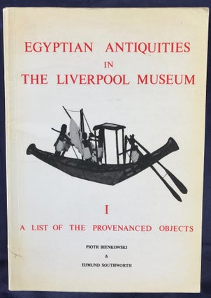 Item #M5786 Egyptian Antiquities in the Liverpool Museum I: A List of the Provenanced Objects....[newline]M5786.jpg