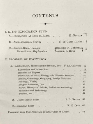 Egypt Exploration Fund's "Archaeological Report” 1906-1907.[newline]M5797-02.jpeg