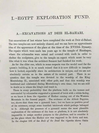 Egypt Exploration Fund's "Archaeological Report” 1906-1907.[newline]M5797-03.jpeg