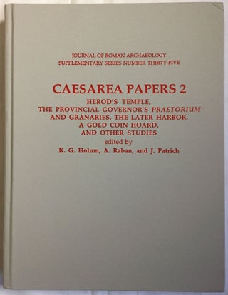 Item #M5822 Caesarea papers 2. Herod's temple, the provincial governor's praetorium and...