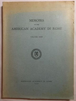 Item #M5840 Memoirs of the American Academy in Rome. Volume XXIV. AAE - Journal - Single issue[newline]M5840.jpg