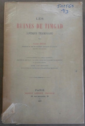 Item #M5878 Les ruines de Timgad, antique Thamugadi. [with] : [vol. 2], Nouvelles découvertes....[newline]M5878.jpg