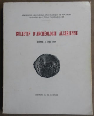 Bulletin d'archéologie algérienne. Tomes I à VII. 1962-1979 (complete run)[newline]M5896-01.jpg