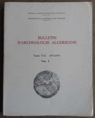 Bulletin d'archéologie algérienne. Tomes I à VII. 1962-1979 (complete run)[newline]M5896-06.jpg