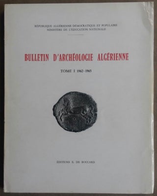 Item #M5896 Bulletin d'archéologie algérienne. Tomes I à VII. 1962-1979 (complete run). AAE -...[newline]M5896.jpg