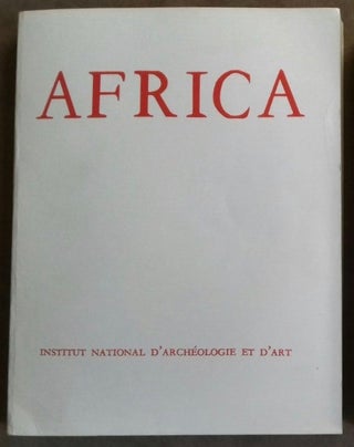 Item #M5904 Africa. Fouilles, monuments et collections archéologiques en Tunisie. Tome VII et...