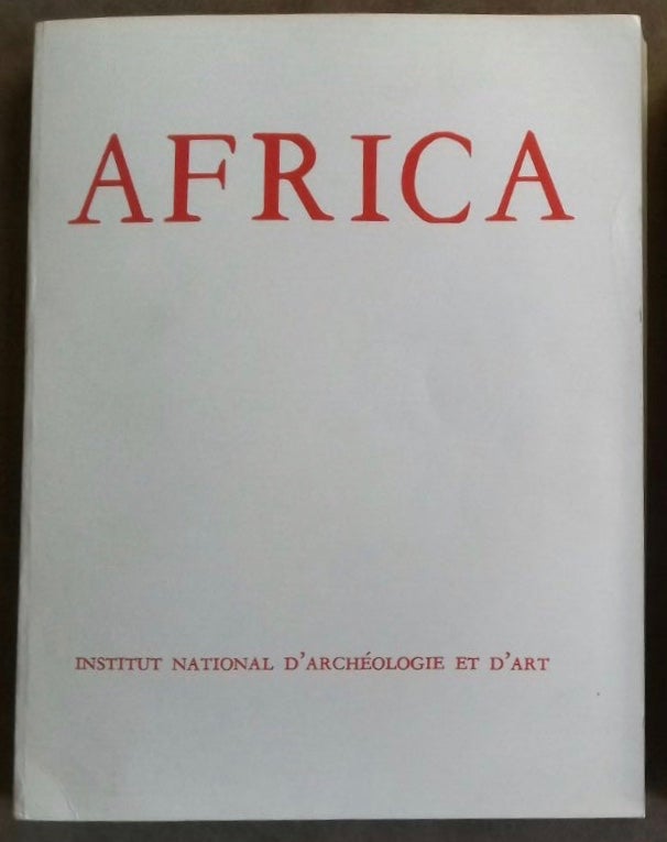Item #M5904 Africa. Fouilles, monuments et collections archéologiques en Tunisie. Tome VII et VIII. AAE - Journal - Single issue.[newline]M5904.jpg