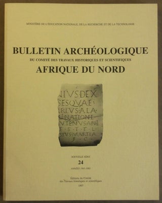 Item #M5922 Bulletin Archéologique du Comité des Travaux Historiques et Scientifiques. Nouvelle...
