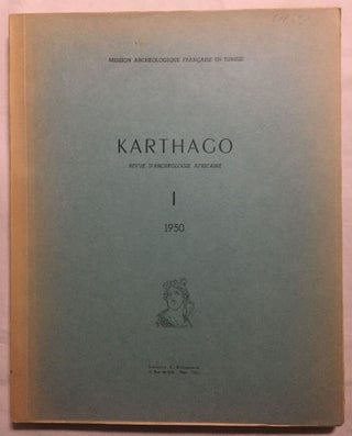 Item #M5944 Karthago. Revue d'archéologie africaine. Tome I. AAE - Journal - Single issue[newline]M5944.jpg