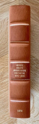 Item #M5971 Recueil des notices et mémoires de la Société Archéologique du département de...