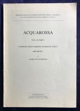 Item #M5977 Acquarossa Vol. II, Part 1. Cooking and Cooking Stands in Italy 1400-400 B.C....[newline]M5977.jpg