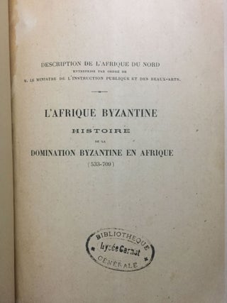 L'Afrique byzantine