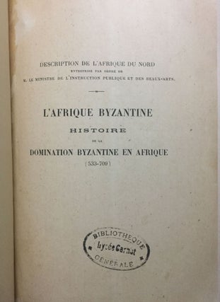 L'Afrique byzantine