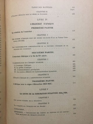 L'Afrique byzantine