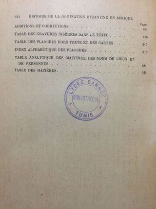 L'Afrique byzantine
