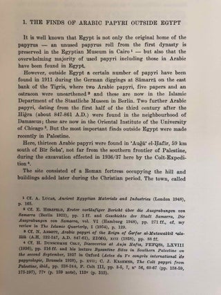 Arabic papyri from Hirbet el-Mird