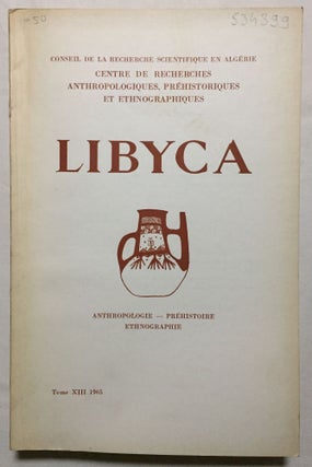 Item #M6051 Libyca. Tome XIII. 1965. AAE - Journal - Single issue