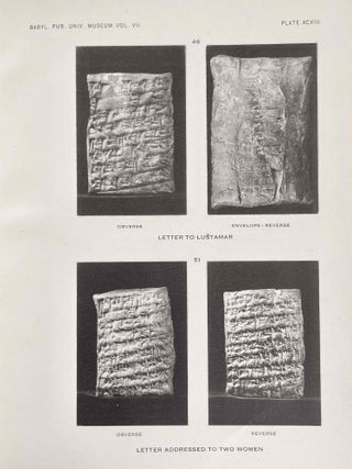 Item #M6059a Babylonian Letters of the Hammurapi period. UNGNAD Arthur[newline]M6059a-00.jpeg