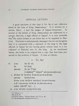 Babylonian Letters of the Hammurapi period[newline]M6059a-07.jpeg