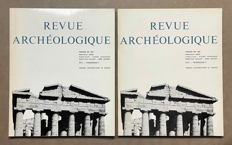 Item #M6153 Revue archéologique - 1971. Fasc. 1 et 2 (complete set). AAE - Journal - Single issue.[newline]M6153-00.jpeg