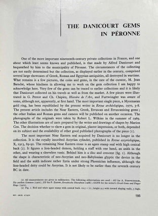 Revue archéologique - 1971. Fasc. 1 et 2 (complete set)