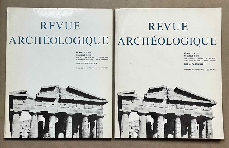 Item #M6154 Revue archéologique. 1966. Fasc. 1 et 2 (complete set). AAE - Journal - Single issue.[newline]M6154-00.jpeg