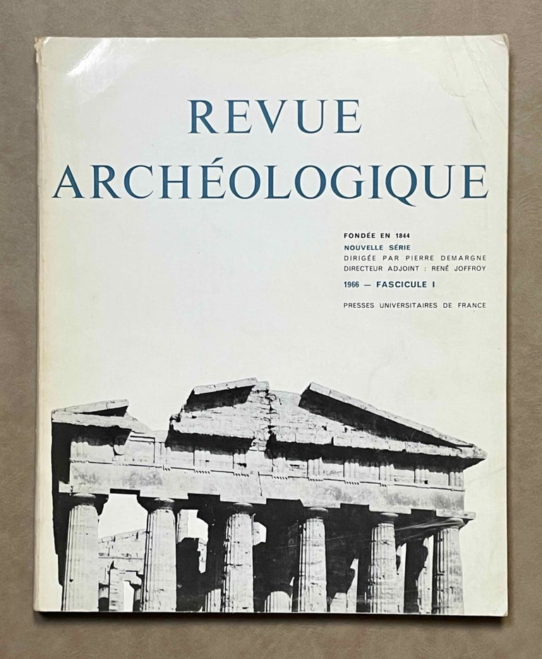 Item #M6155 Revue archéologique. 1966. Fascicule 1 (seul). AAE - Journal - Single issue.[newline]M6155-00.jpeg