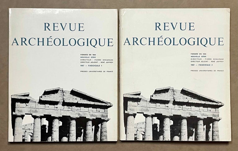 Item #M6156 Revue archéologique. 1967. Fasc. 1 et 2 (complete set). AAE - Journal - Single issue.[newline]M6156-00.jpeg