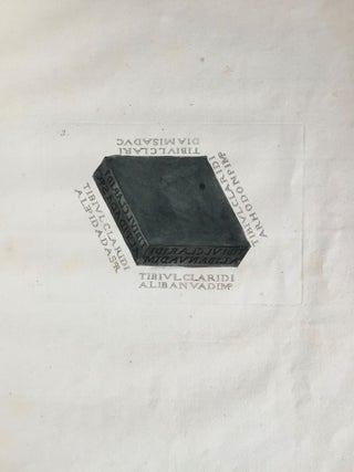Dissertation sur l'inscription grecque IACONOC LYKION, et sur les pierres antiques qui servaient de cachets aux médecins occulistes.[newline]M6170-07.jpg