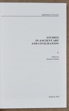Studies in ancient art and civilization (SAAC), volumes 1-23 (complete set)[newline]M6171a-56.jpeg