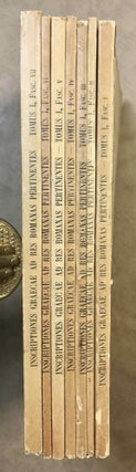 Inscriptiones graecae ad res romanas pertinentes... Tomus primus, fascicles 1 to 7.[newline]M6184-01.jpeg