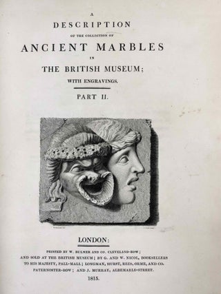 Item #M6221 A description of the collection of ancient marbles in the British Museum, with...[newline]M6221.jpeg