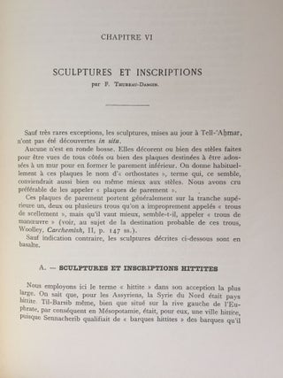 Til-Barsib. Text volume only.