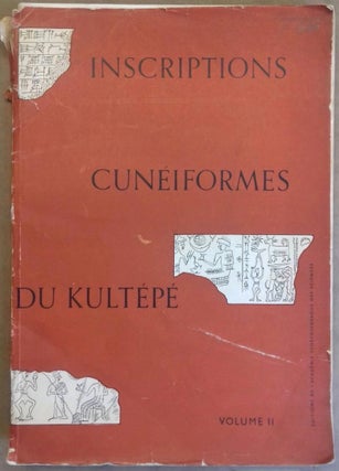 Item #M6329 Inscriptions cunéiformes du Kultépé, volume II. MATOUS Lubor[newline]M6329.jpg