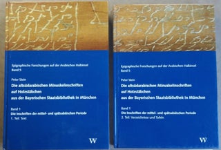 Item #M6341 Die altsüdarabischen Minuskelinschriften auf Holzstäbchen aus der Bayerischen...[newline]M6341.jpg