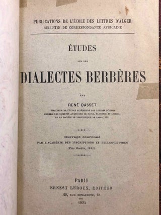 Etudes sur les dialectes berbères[newline]M6364-02.jpg