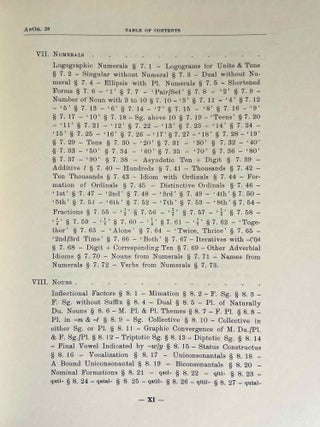 Ugaritic textbook. Grammar, texts in transliteration, cuneiforms selections, glossary, indices. 3 volumes (complete set)[newline]M6385a-06.jpeg