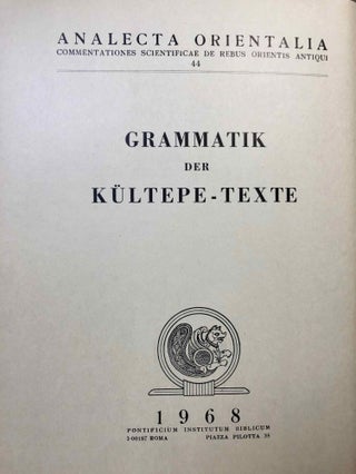 Grammatik der Kültepe-Texte[newline]M6388-01.jpg