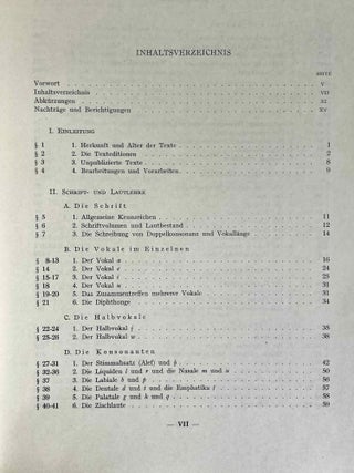 Grammatik der K&uuml;ltepe-Texte