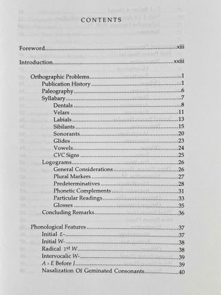 Canaanite in the Amarna tablets. Volumes I-IV (complete set)