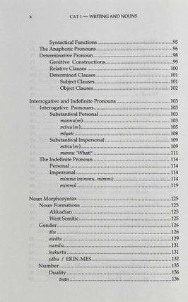 Canaanite in the Amarna tablets. Volumes I-IV (complete set)