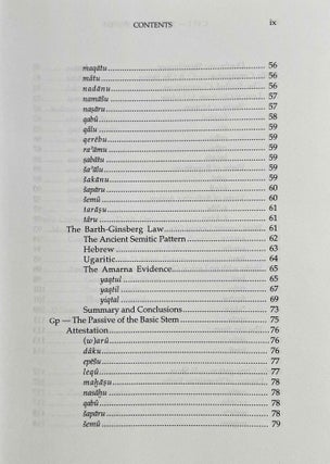 Canaanite in the Amarna tablets. Volumes I-IV (complete set)