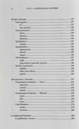 Canaanite in the Amarna tablets. Volumes I-IV (complete set)