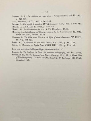 Papyrus grecs bibliques (papyrus F. Inv. 266). Volumina de la Genèse et du Deutéronome. Volume I: Introduction. Volume II: Texte et Planches (complete set)[newline]M6419a-05.jpeg