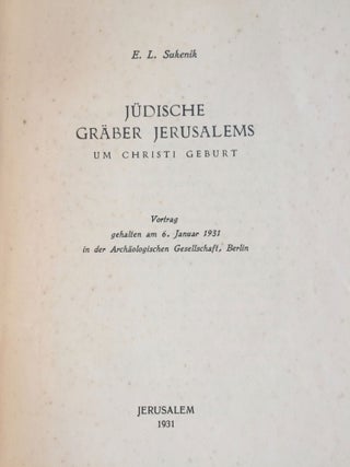 Judische Gräber Jerusalems um Christi Geburt[newline]M6420-01.jpg