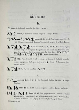 L'inscription d'Ouni. Publiée avec aperçu grammatical, notes et glossaire.