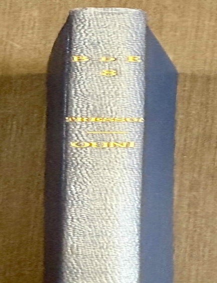 Item #M6422c L'inscription d'Ouni. Publi&eacute;e avec aper&ccedil;u grammatical, notes et glossaire. TRESSON Paul.