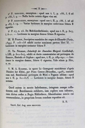 Theodorus Bar Koni Liber Scholiorum I-II (Syriac text) (complete set)[newline]M6427-09.jpg